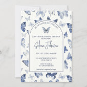 Hij geeft haar vlinders | VRIJGEZELLENFEEST Kaart (Voorkant)