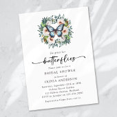 Hij geeft haar vlinders Vrijgezellenfeest Kaart