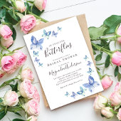 Hij geeft haar vlinders Vrijgezellenfeest Kaart