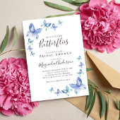 Hij geeft haar vlinders Vrijgezellenfeest Kaart