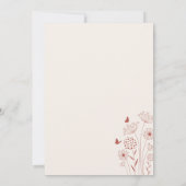 Hij geeft me Butterflies Vrijgezellenfeest Kaart (Achterkant)