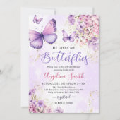 Hij geeft me Butterflies Vrijgezellenfeest Kaart (Voorkant)