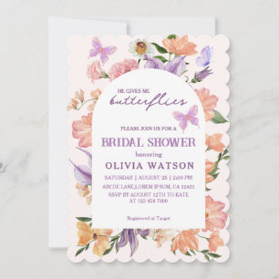 Hij geeft me Butterflies Vrijgezellenfeest Kaart