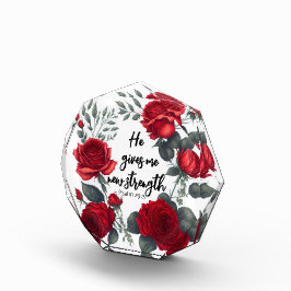 Hij geeft me nieuwe kracht fotoblokken