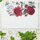 Hij geeft me nieuwe kracht theedoek (Gevouwen)