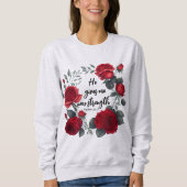 Hij geeft me nieuwe kracht trui (Voorkant)