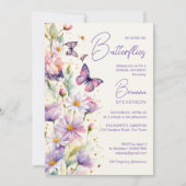 Hij geeft me vlinders betoverd vrijgezellenfeest kaart (Voorkant)