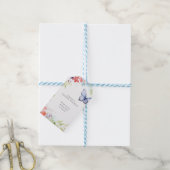 Hij Geeft Me Vlinders Bruiloftsfeest Cadeaulabel (Met Touw)