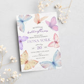 Hij geeft me vlinders | Elegant Vrijgezellenfeest Kaart