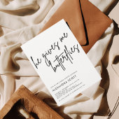 Hij geeft me vlinders minimalistisch Vrijgezellenf Kaart