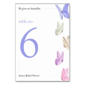 Hij geeft me vlinders minimalistisch Vrijgezellenf Kaart (Voorkant)