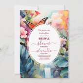 Hij geeft me vlinders minimalistisch Vrijgezellenf Kaart (Voorkant)