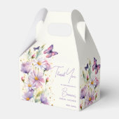 Hij geeft me vlinders vrijgezellenfeest dank je bedankdoosjes (Voorkant Zijde)