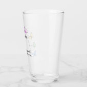 Hij geeft me vlinders Vrijgezellenfeest Glas (Links)