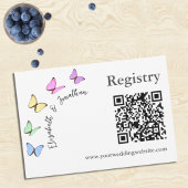 Hij geeft me vlinders Vrijgezellenfeest Informatiekaartje