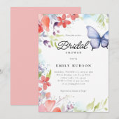 Hij geeft me vlinders Vrijgezellenfeest Kaart (Voorkant / Achterkant)