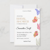 Hij geeft me vlinders Vrijgezellenfeest Kaart (Voorkant)