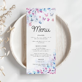 Hij geeft me vlinders Vrijgezellenfeest Menu