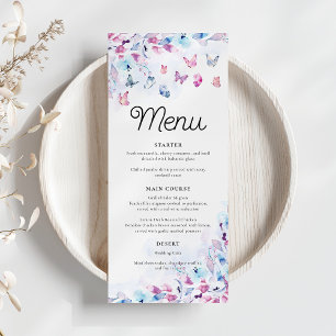 Hij geeft me vlinders Vrijgezellenfeest Menu