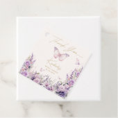 Hij Geeft Me Vlinders Wildbloemen Bruids douche Bedankjes Labels (In situ)