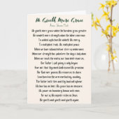 Hij geeft meer genade gevouwen Kaart (Gele Bloem)