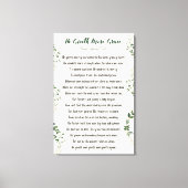 Hij geeft meer genade gewikkeld canvas (Voorkant)