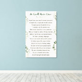 Hij geeft meer genade gewikkeld canvas afdruk (Insitu (Houten vloer))