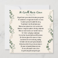 Hij geeft meer genadige platte kaart - groot