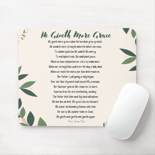 Hij geeft meer Muismat (Met muis)