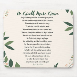 Hij geeft meer Muismat