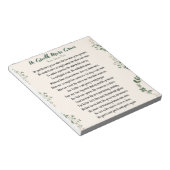 Hij geeft meer Notitieblok (Schuin)