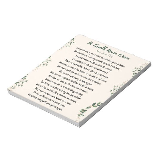 Hij geeft meer Notitieblok (Linkerzijde)