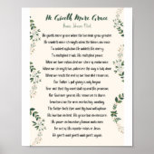 Hij geeft meer Poster van Grace Matte (Voorkant)