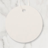 Hij Geeft Paarse Vlinders Dank Je Wel Bruidsfeest Bedankjes Labels (Achterkant)