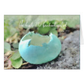 Hij geneest de gebroken Parakaleo kaart (Voorkant Horizontaal)