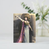 Hij ging zo door briefkaart (Staand voorkant)