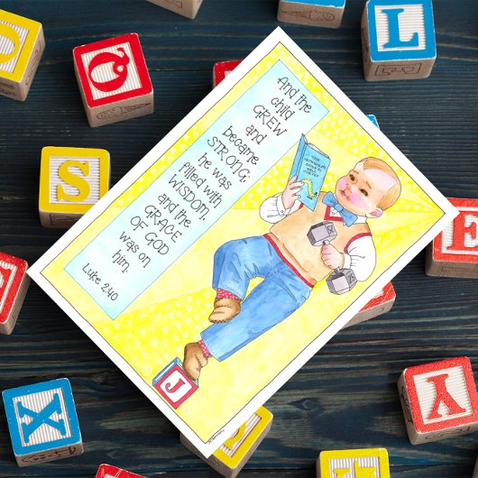 Hij groeide op in het Inspirerend Briefkaart van S