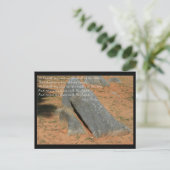 Hij haat mijn ziel briefkaart (Staand voorkant)