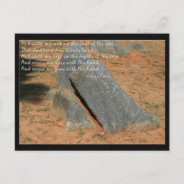 Hij haat mijn ziel briefkaart