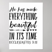 Hij had alles mooi gemaakt, Art Poster (Voorkant)