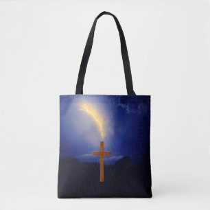 HIJ HAS RISEN TOTE BAG