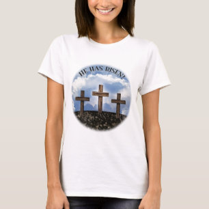 Hij heeft 3 roerige kruisingen Matthew gekregen 26 T-shirt