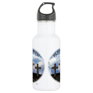 Hij heeft 3 ruige kruisingen gehad waterfles 