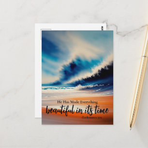 Hij heeft alles mooi Briefkaart gemaakt