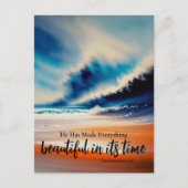 Hij heeft alles mooi Briefkaart gemaakt (Voorkant)