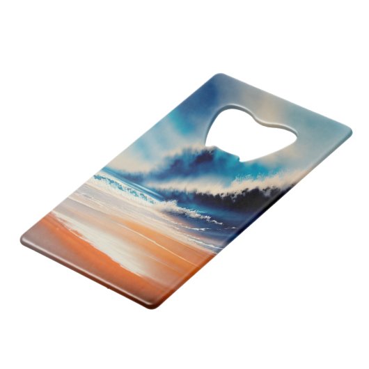 Hij heeft alles mooi flesopener gemaakt creditkaart flessenopener (Achterkant Gekanteld)