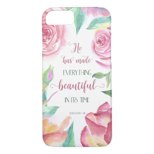 Hij heeft alles mooi gemaakt, 3:11 Case-Mate iPhone case (Achterkant)