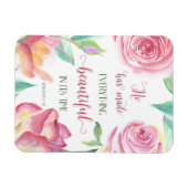 Hij heeft alles mooi gemaakt, 3:11 magneet (Horizontaal)