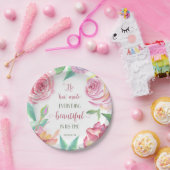 Hij heeft alles mooi gemaakt, 3:11 papieren bordje (Feest)