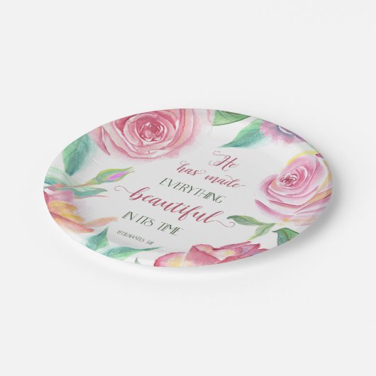 Hij heeft alles mooi gemaakt, 3:11 papieren bordje (Gekanteld)